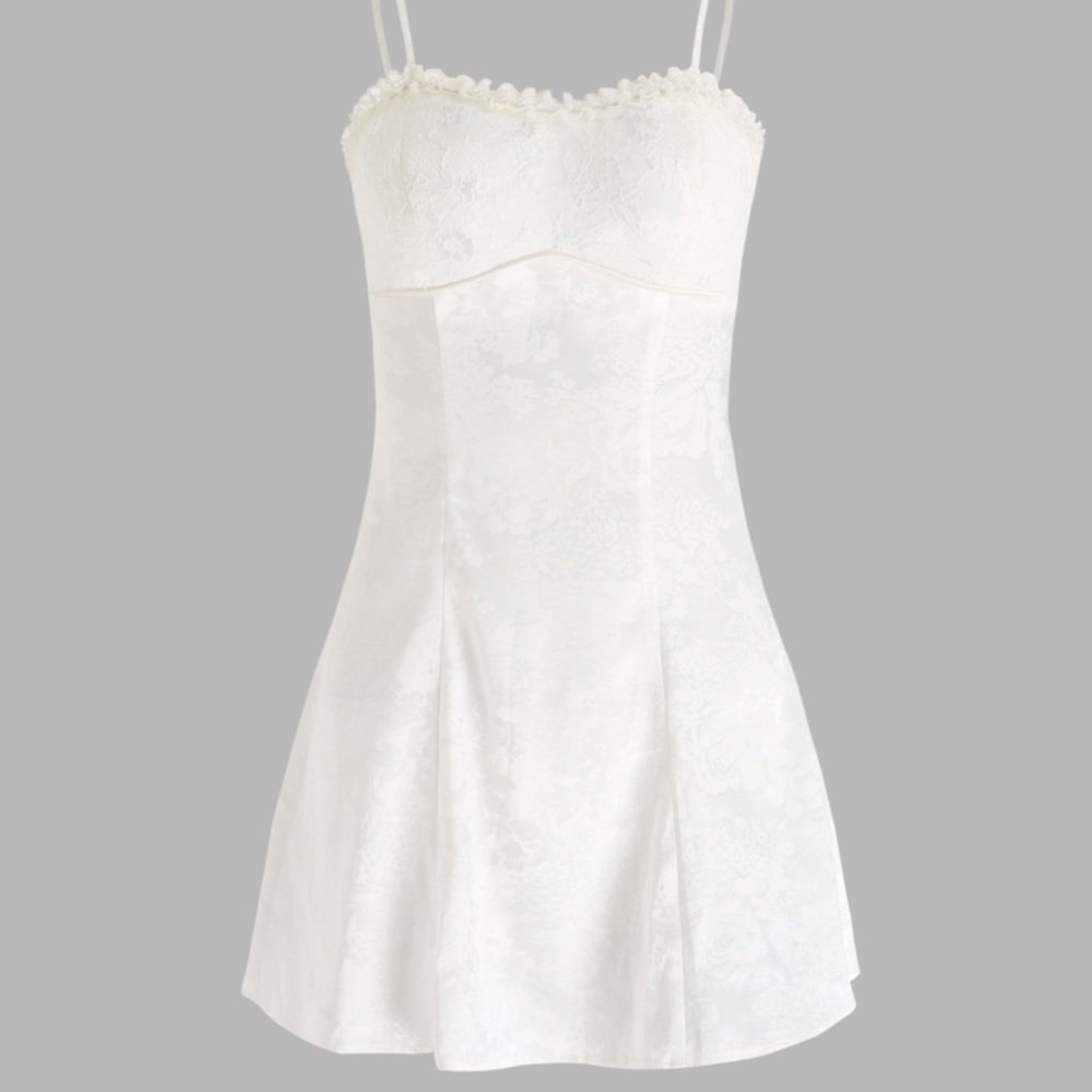 White cami dress